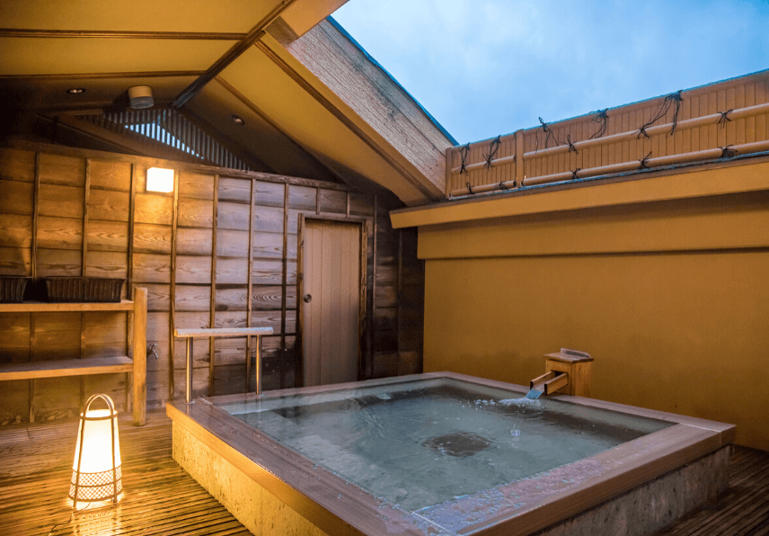 ３つの貸切露天風呂はウイルス対策により 現在 予約制 となっています 旅館便り 伊豆長岡温泉 富嶽 はなぶさ 公式 中伊豆の温泉旅館